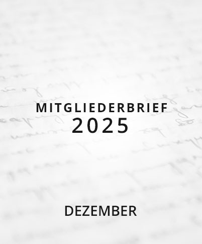 Mitgliederbrief Dezember 2025