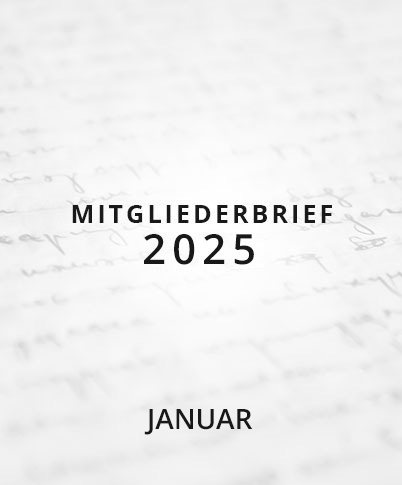 Mitgliederbrief Januar 2025